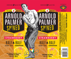 Arnold Palmer Spiked Strawberry Half & Half