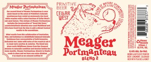Primitive Beer Meager Portmanteau Blend 2 May 2024