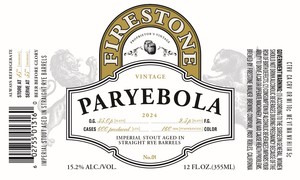 Firestone Walker Brewing Company Paryebola May 2024