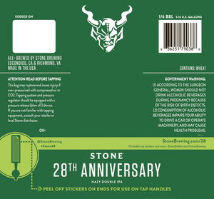 Stone 28th Anniversary 