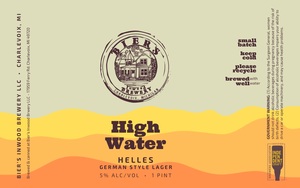Bier's Inwood Brewery High Water May 2024