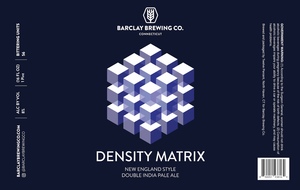 Barclay Brewing Co. Density Matrix