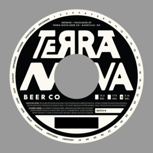 Terra Nova Beer Co. Cosmic Wilderness West Coast-style India Pale Ale