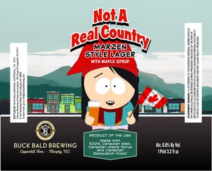 Buck Bald Brewing Not A Real Country May 2024