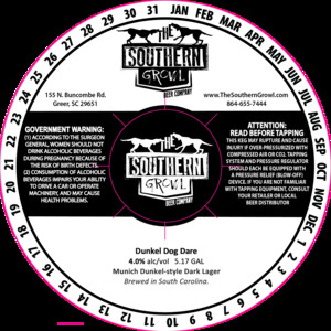 The Southern Growl Dunkel Dog Dare
