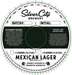 Silver City Brewery Mexican Lager