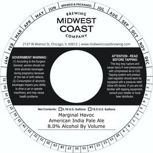 Midwest Coast Brewing Company Marginal Havoc