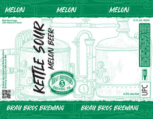 Brau Brothers Brewing Co, Ll Kettle Sour Melon