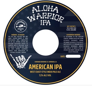 Coronado Brewing Co. Aloha Warrior IPA