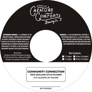Creature Comforts Brewing Co. Community Connection
