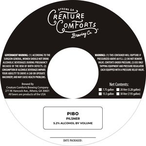 Creature Comforts Brewing Co. Pibo