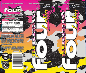 Four Loko Sour Galactic Punch May 2024