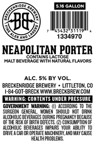 Breckenridge Neapolitan Porter May 2024