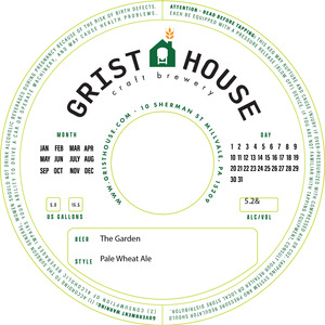 Grist House Craft Brewery The Garden