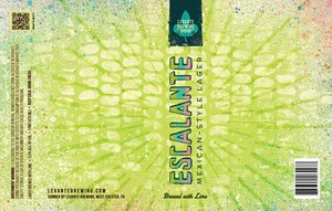 Escalante Mexican-style Lager Brewed With Lime 