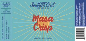 Southern Grist Brewing Co Masa Crisp