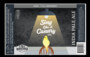 Manafirkin Brewing Company Sing Like A Canary IPA May 2024