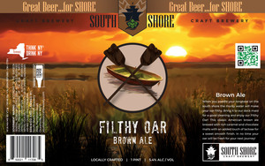 South Shore Craft Brewery Filthy Oar Brown Ale