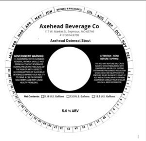 Axehead Oatmeal Stout 