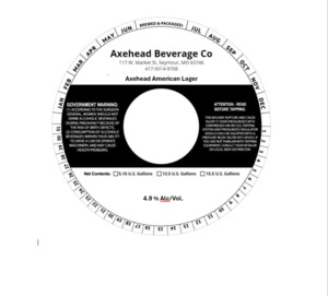 Axehead American Lager 