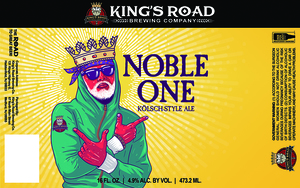 Noble One Kolsch-style Ale