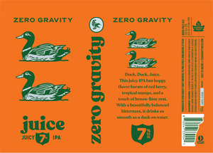 Zero Gravity Craft Brewery Juice IPA