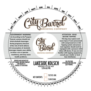 Lakeside Kolsch May 2024