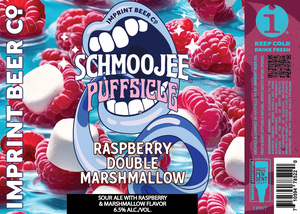 Imprint Beer Co. Schmoojee Puffsicle Raspberry Double Marshmallow