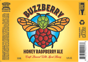 Excel Brewing Company Buzzberry Honey Raspberry Ale