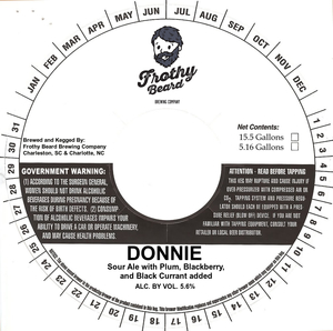 Frothy Beard Brewing Company Donnie