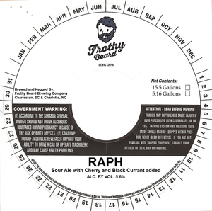 Frothy Beard Brewing Company Raph
