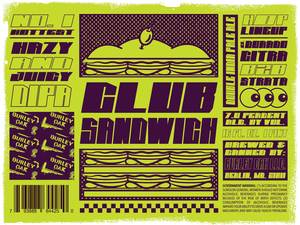 Burley Oak Club Sandwich