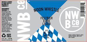 Noon Whistle Brewing Festbier Euro Lager
