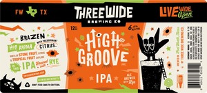 Three Wide Brewing Co. High Groove IPA May 2024