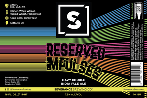 Severance Brewing Co. Reserved Impulses May 2024