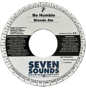 Be Humble Blonde Ale May 2024