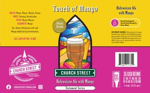 Chuch Street Touch Of Mango May 2024