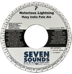 Notorious Lightning Hazy India Pale Ale