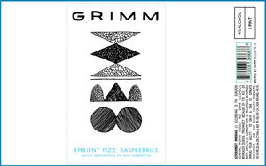 Grimm Ambient Fizz: Raspberries