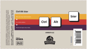 Ctrl Alt Bier Amber Ale