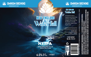 New England Waterfall New England Style India Pale Ale May 2024