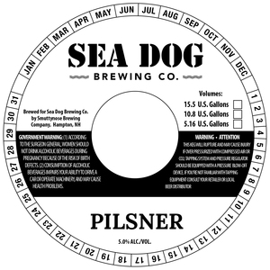 Shipyard Brewing Company Pilsner May 2024