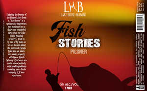 Lake House Brewing Fish Stories May 2024