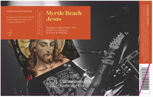 Commonwealth Brewing Co Myrtle Beach Jesus May 2024