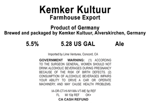 Kemker Kultuur Farmhouse Export