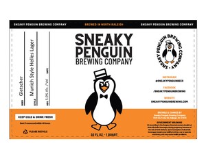 Sneaky Penguin Brewing Company Gletscher