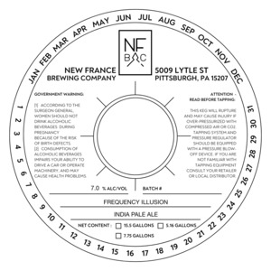 New France Brewing Company Frequency Illusion May 2024