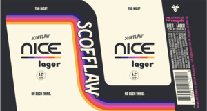 Scofflaw Nice Lager