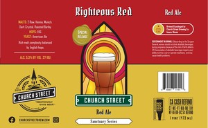 Church Street Righteous Red May 2024