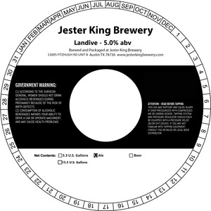 Jester King Landive May 2024